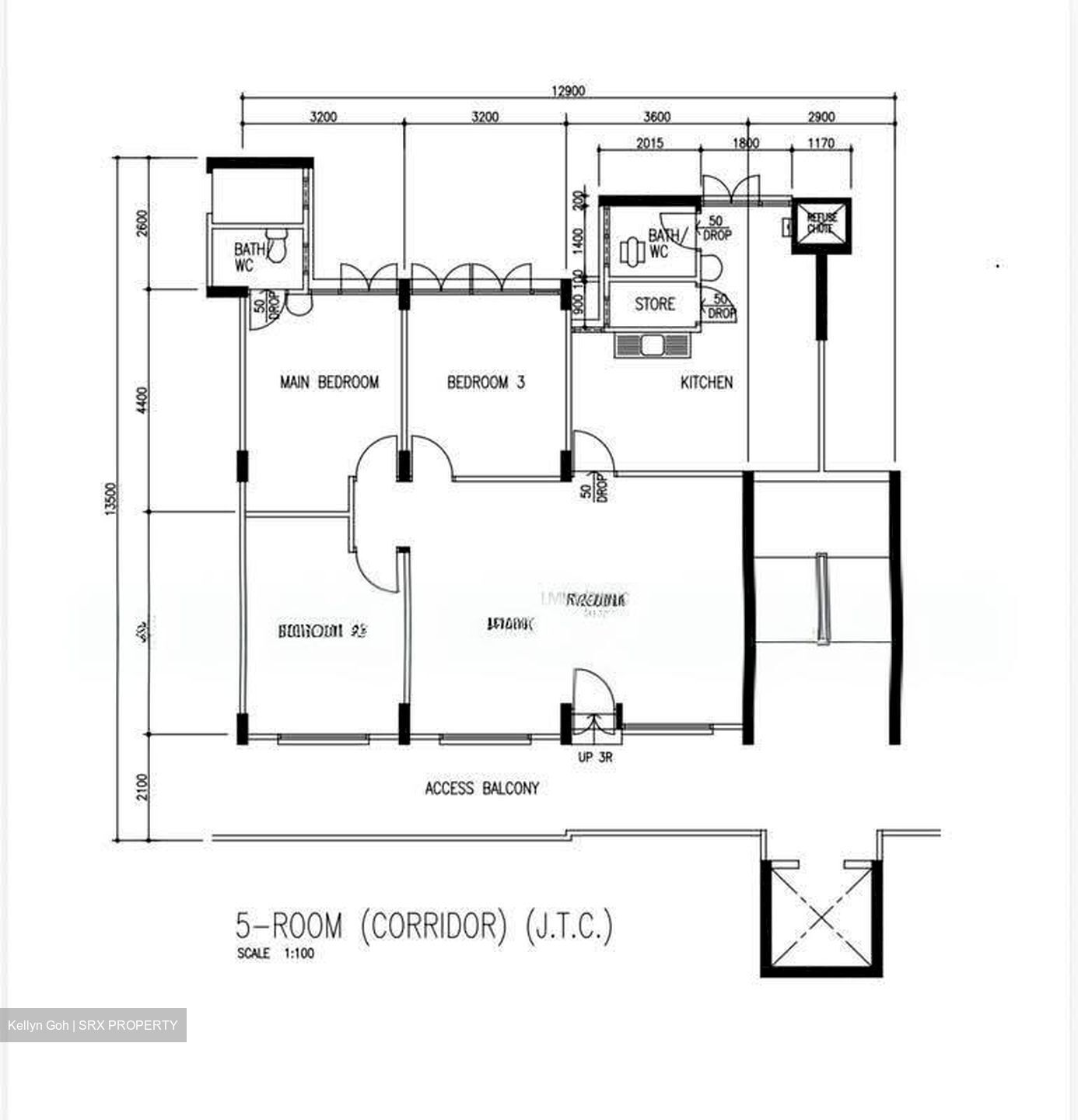Blk 403 Pandan Gardens (Jurong East), HDB 5 Rooms #627457101